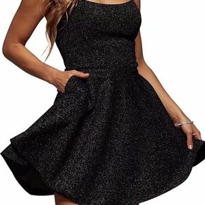 Sparkly, short, homecoming/prom dress size 22